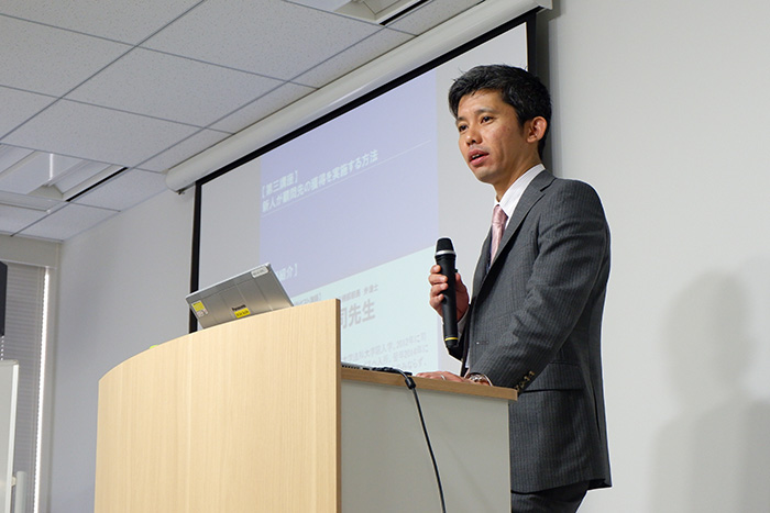 株式会社船井総合研究所主催の「新人若手弁護士研修2018」において、当事務所の弁護士・大武が、3年連続でゲスト講師として特別講座を行いました。